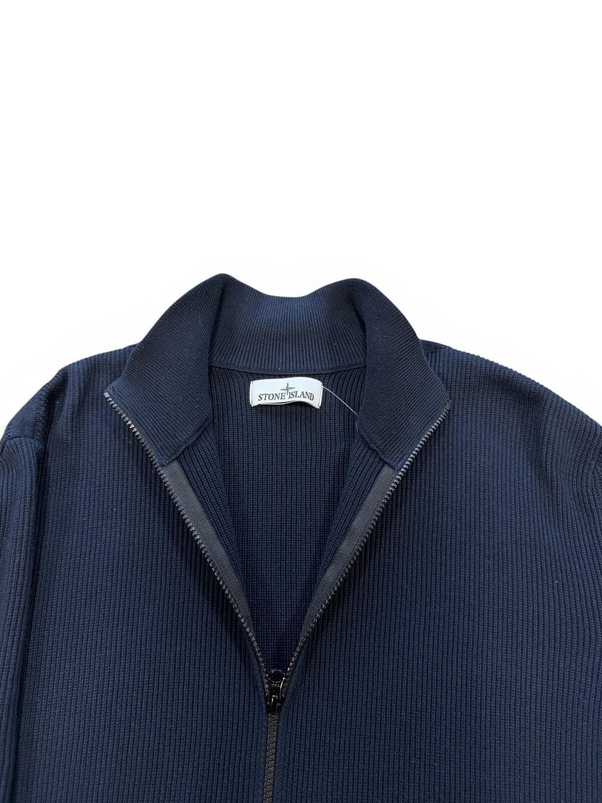 Other Stone Island Ribbed Stand Collar Cardigan Size XXL Size US XXL / EU 58 / 5 - 5 Thumbnail