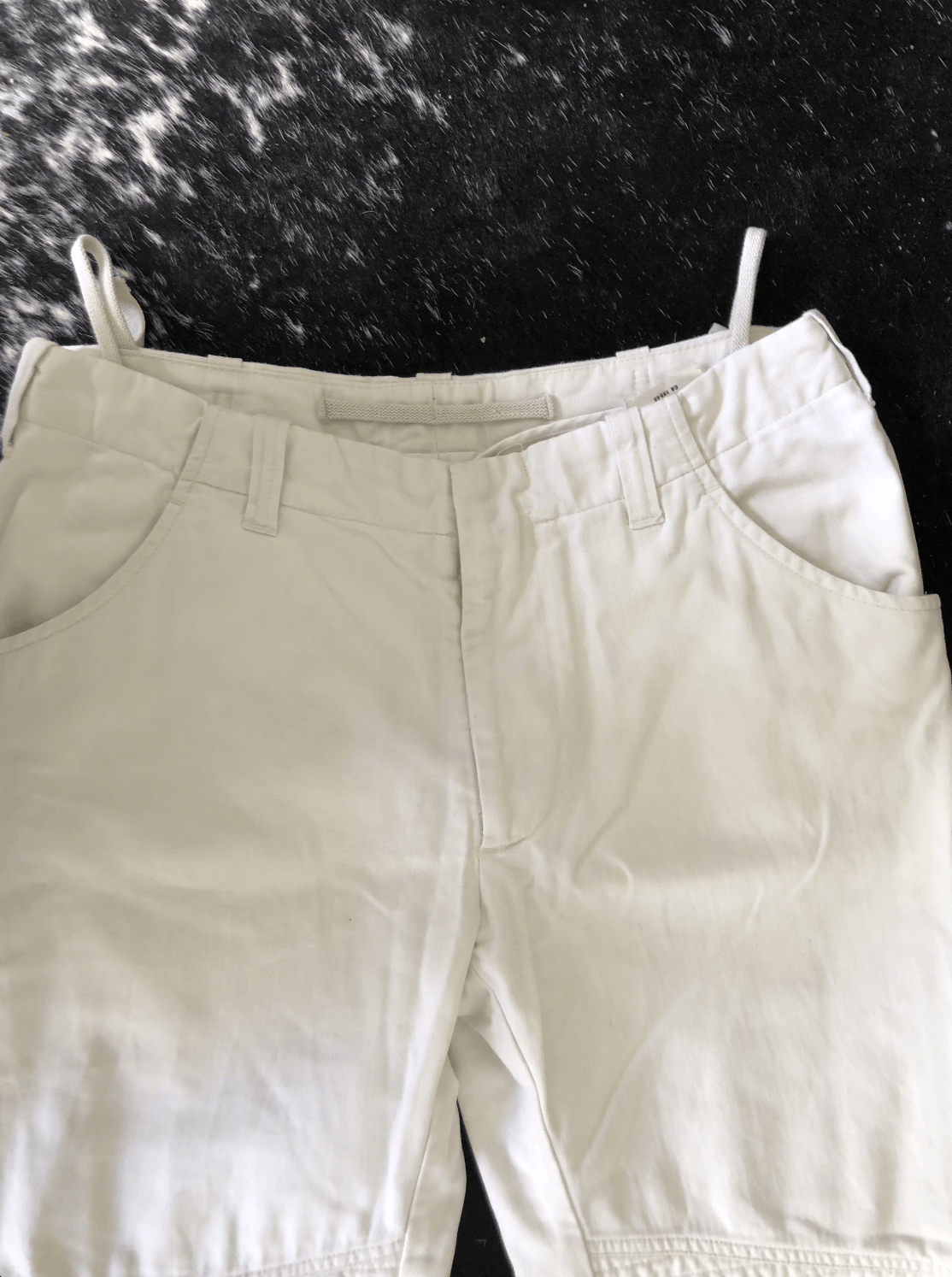 Helmut Lang White Cotton Astro Biker Pants Size US 28 / EU 44 - 3 Thumbnail