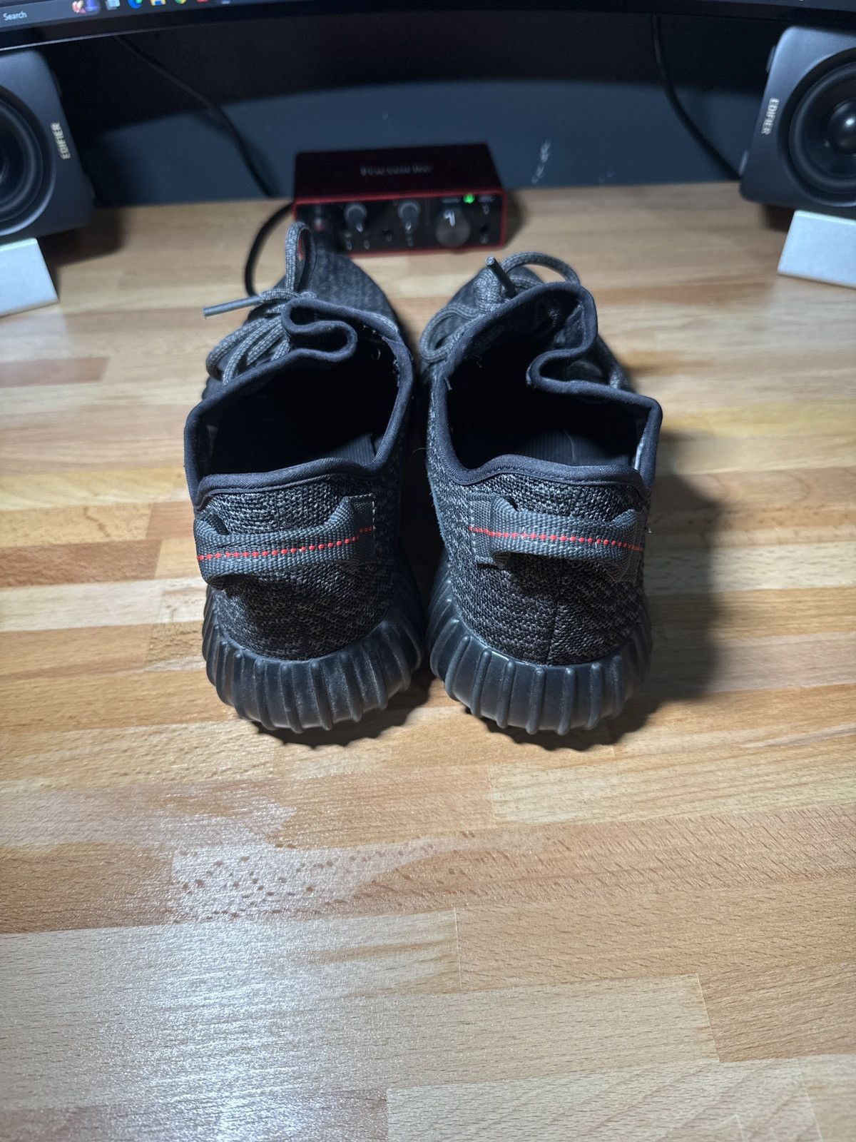 Yeezy Yeezy 350 Pirate Black 2015 Size US 10.5 / EU 43-44 - 5 Thumbnail