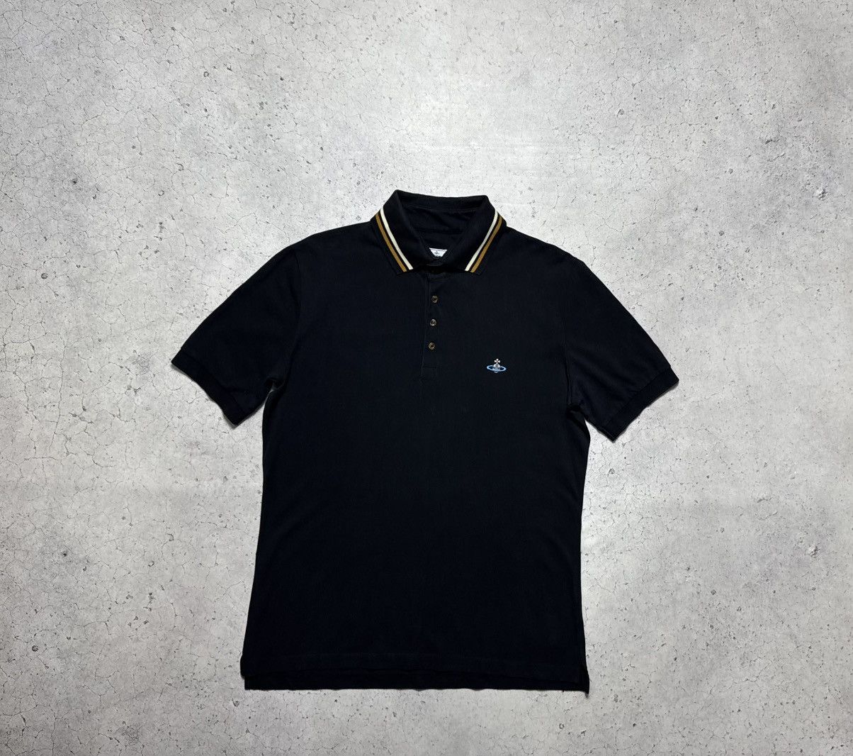 Vivienne Westwood Vivienne Westwood Luxury Polo Shirt Black Size US XL / EU 56 / 4 - 1 Thumbnail