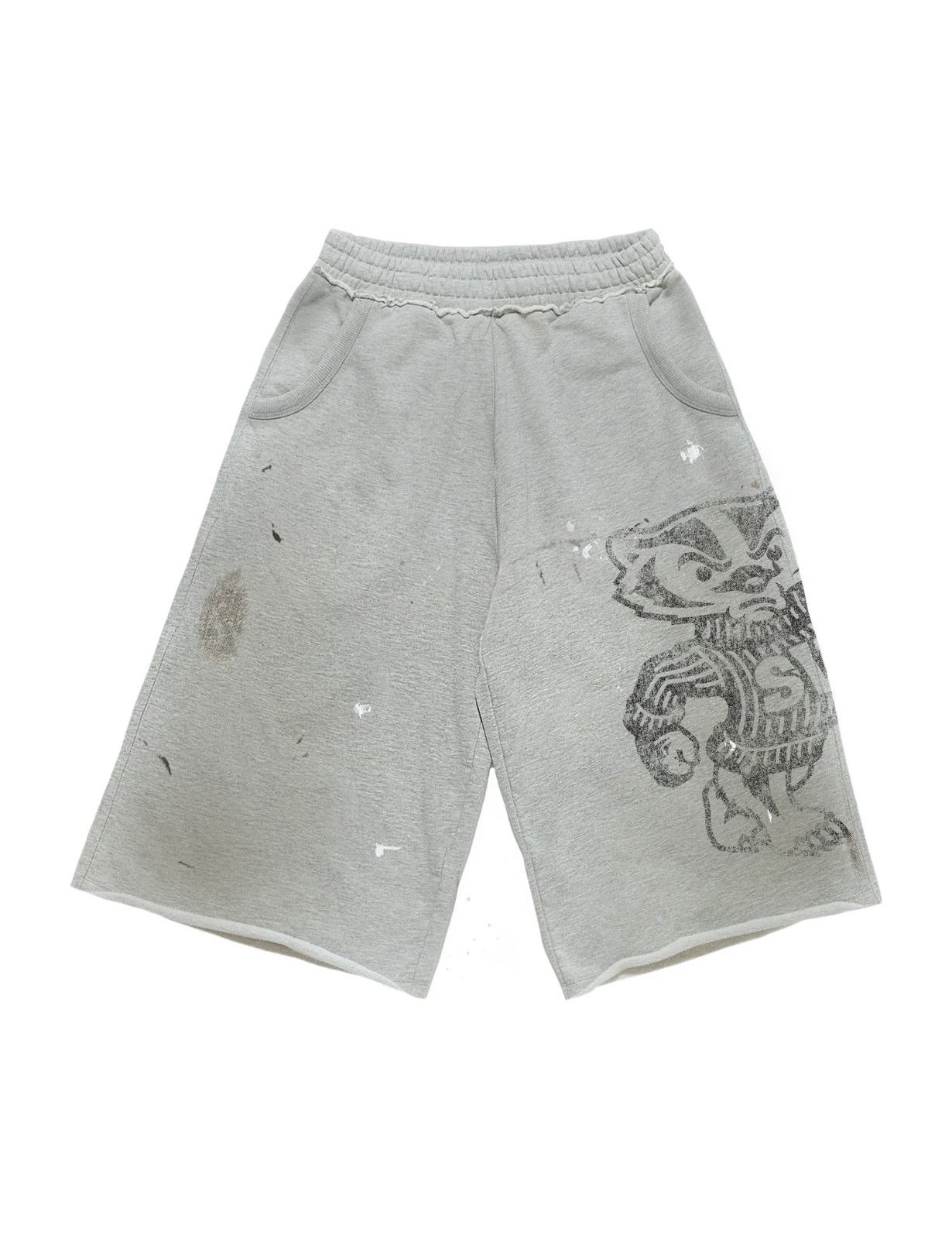 Saint Vanity Saint Vanity 'Bager' Grey & Black Shorts Size US 30 / EU 46 - 1 Preview
