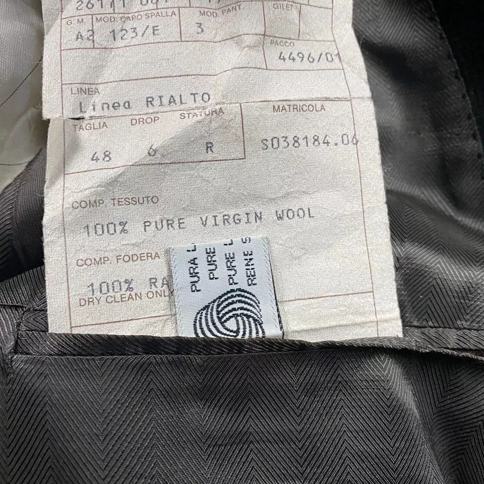 Other Rialto Blazer Adults 48R Gray Glen Check Jacket Pure Virgin Size 48R - 10 Thumbnail