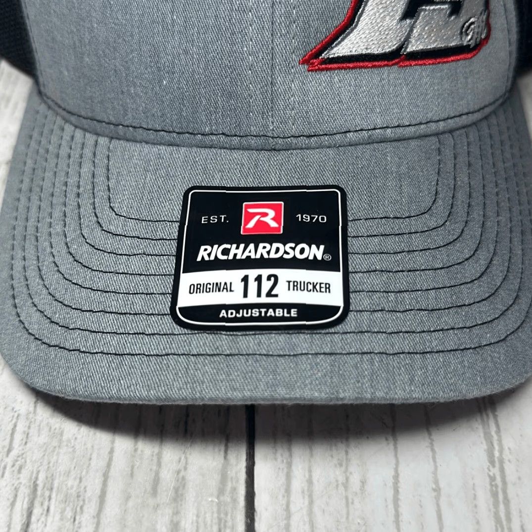 Vintage **RACING ADJUSTABLE ORIGINAL RICHARDSON 112 TRUCKER HAT GRAY BLACK** User: **ORIGINAL RICHARDSON 112 RACING ADJUSTABLE TRUCKER HAT GRAY BLACK** Size ONE SIZE - 3 Thumbnail