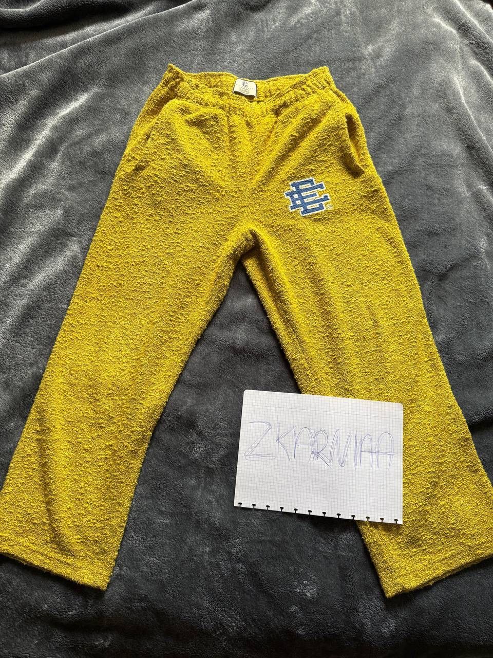 Eric Emanuel Eric Emanuel yellow with navy EE Boucle medium Size US 38 / EU 54 - 1 Thumbnail