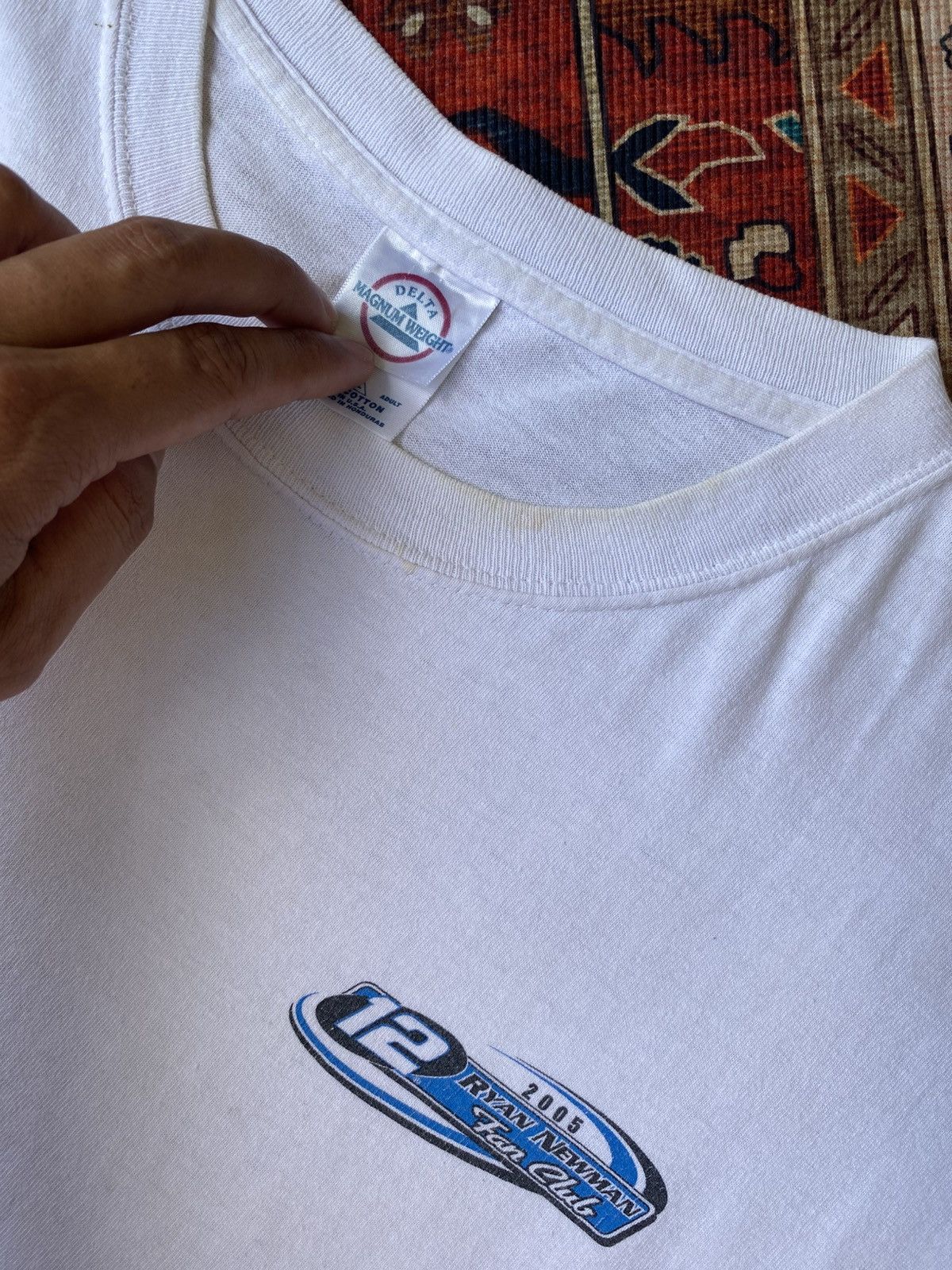 NASCAR Vintage Nascar Bryan Newman Car tees Size US L / EU 52-54 / 3 - 5 Thumbnail