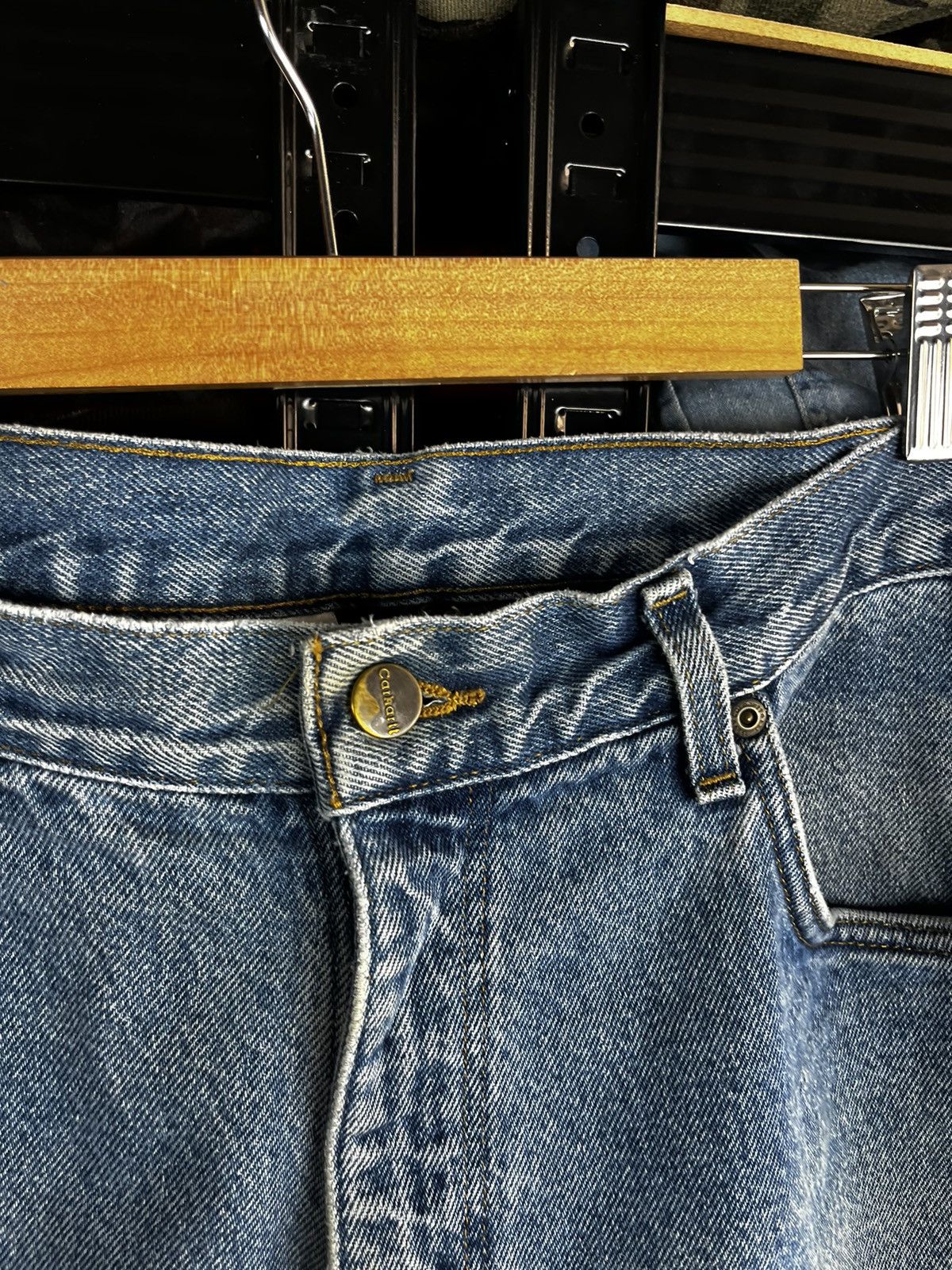 Carhartt × Vintage Carhartt denim vintage 90s Size US 36 / EU 52 - 15 Thumbnail