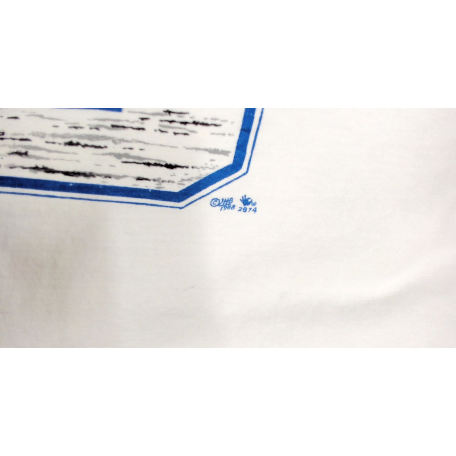 Hanes 80s Hanes Beefy-T Hawaii Boxy Surf Tee L Size US L / EU 52-54 / 3 - 5 Thumbnail