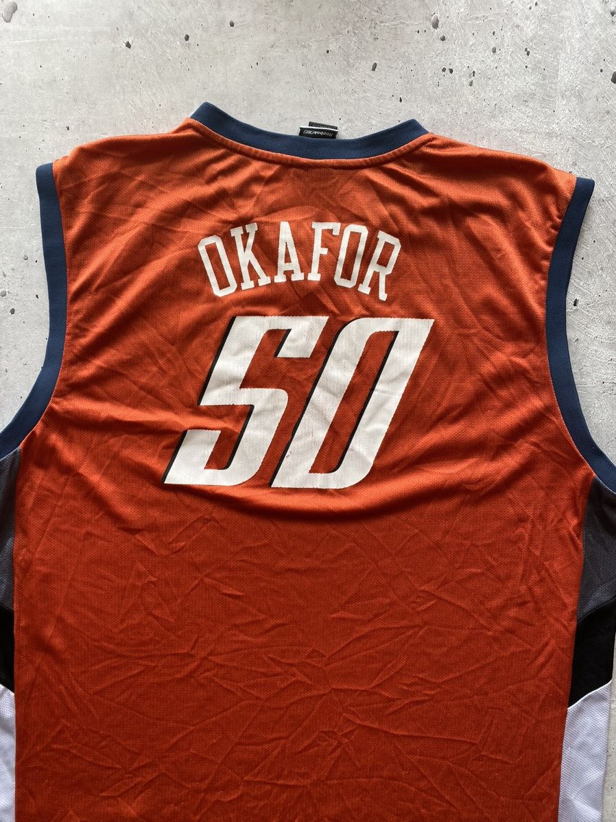 NBA × Reebok × Vintage Vintage Reebok Charlotte Bobcats Emeka Okafor Basket Jersey Size US XXL / EU 58 / 5 - 6 Thumbnail