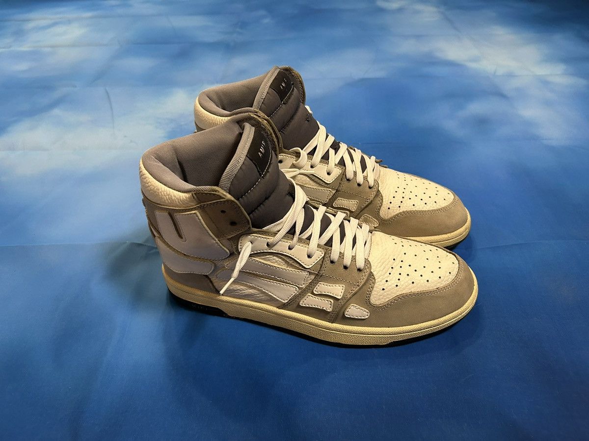 Amiri AMIRI SKEL TOP HIGHTOP Size US 8 / EU 41 - 2 Thumbnail