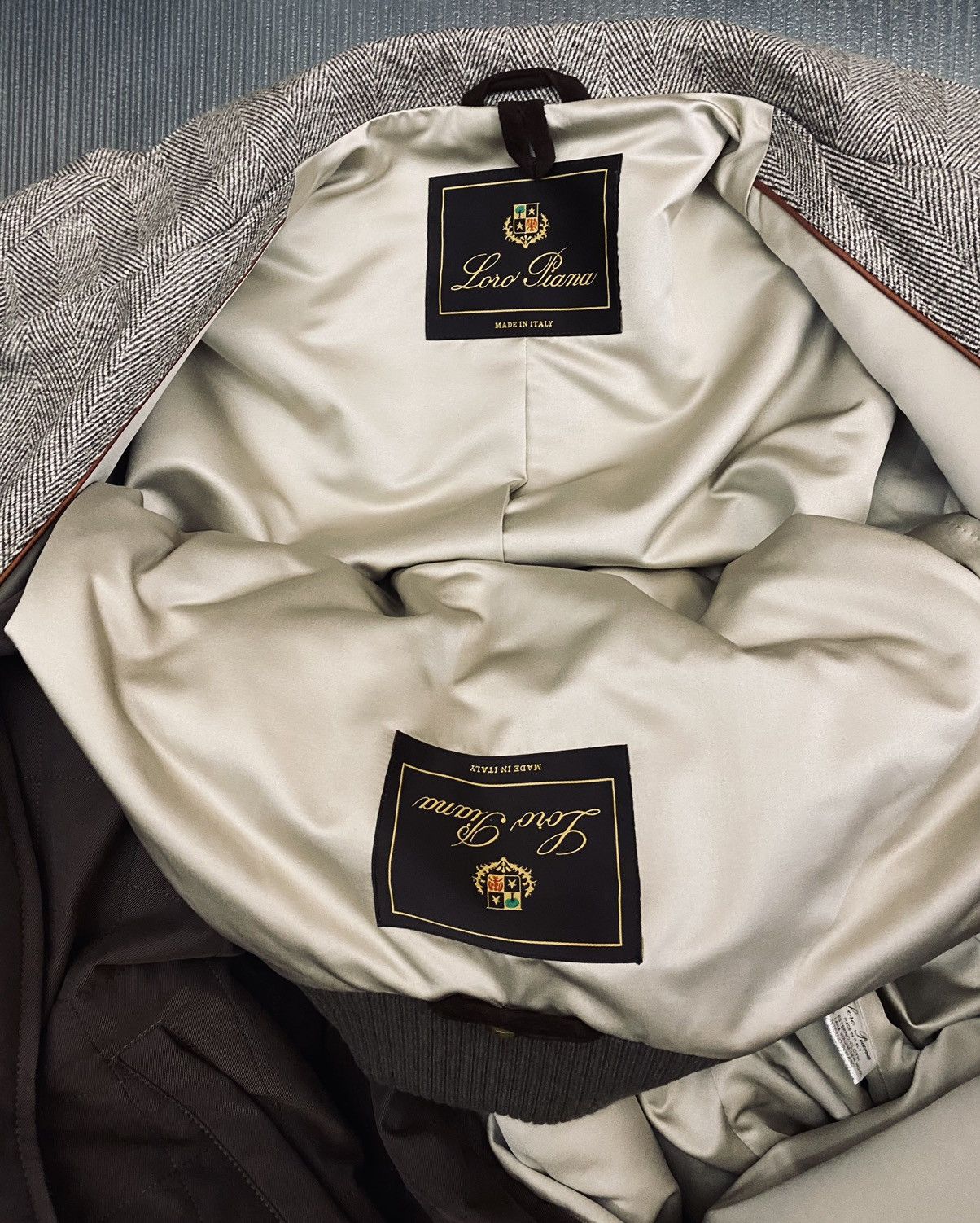 Loro Piana Loro Piana 🇮🇹 Pecora Nera® quilted vest layer topcoat XXL NEW Size US XXL / EU 58 / 5 - 16 Thumbnail