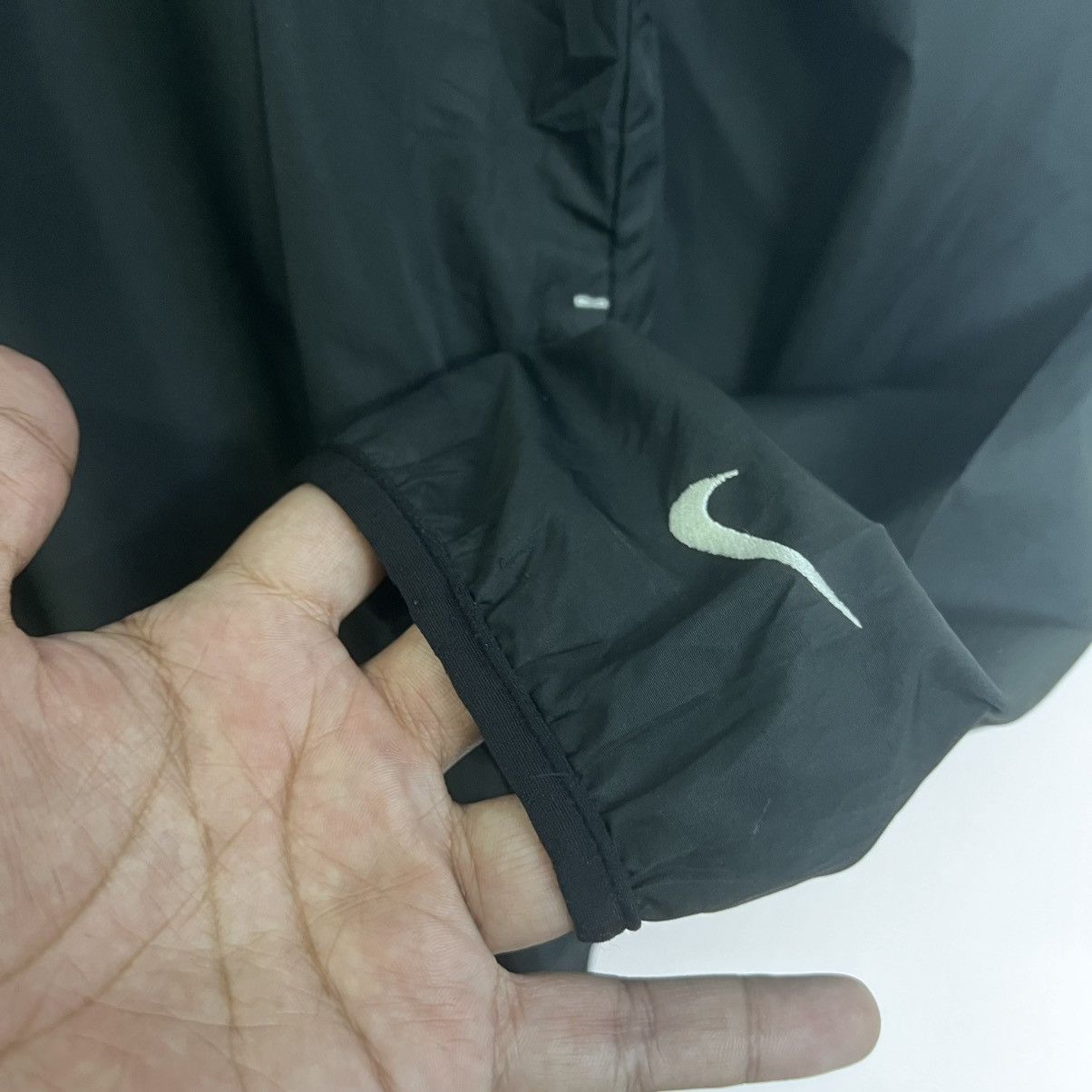 Nike 90s NIKE Nylon Tech Loose Blouson Men's Light Jacket Size US XL / EU 56 / 4 - 4 Thumbnail