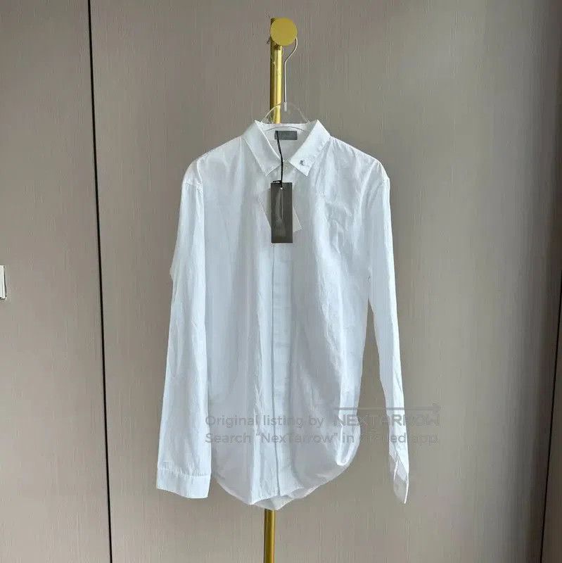 Dior White Cotton Women's Shirt .