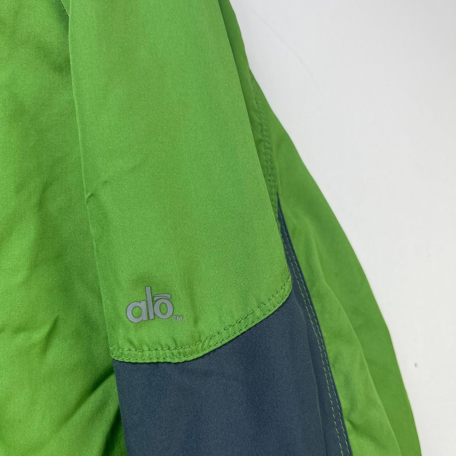 Alo Vintage Alo Yoga Zip-Up Windbreaker Jacket Women’s 2XL Size XXL / US 16-18 / IT 52-54 - 2 Thumbnail