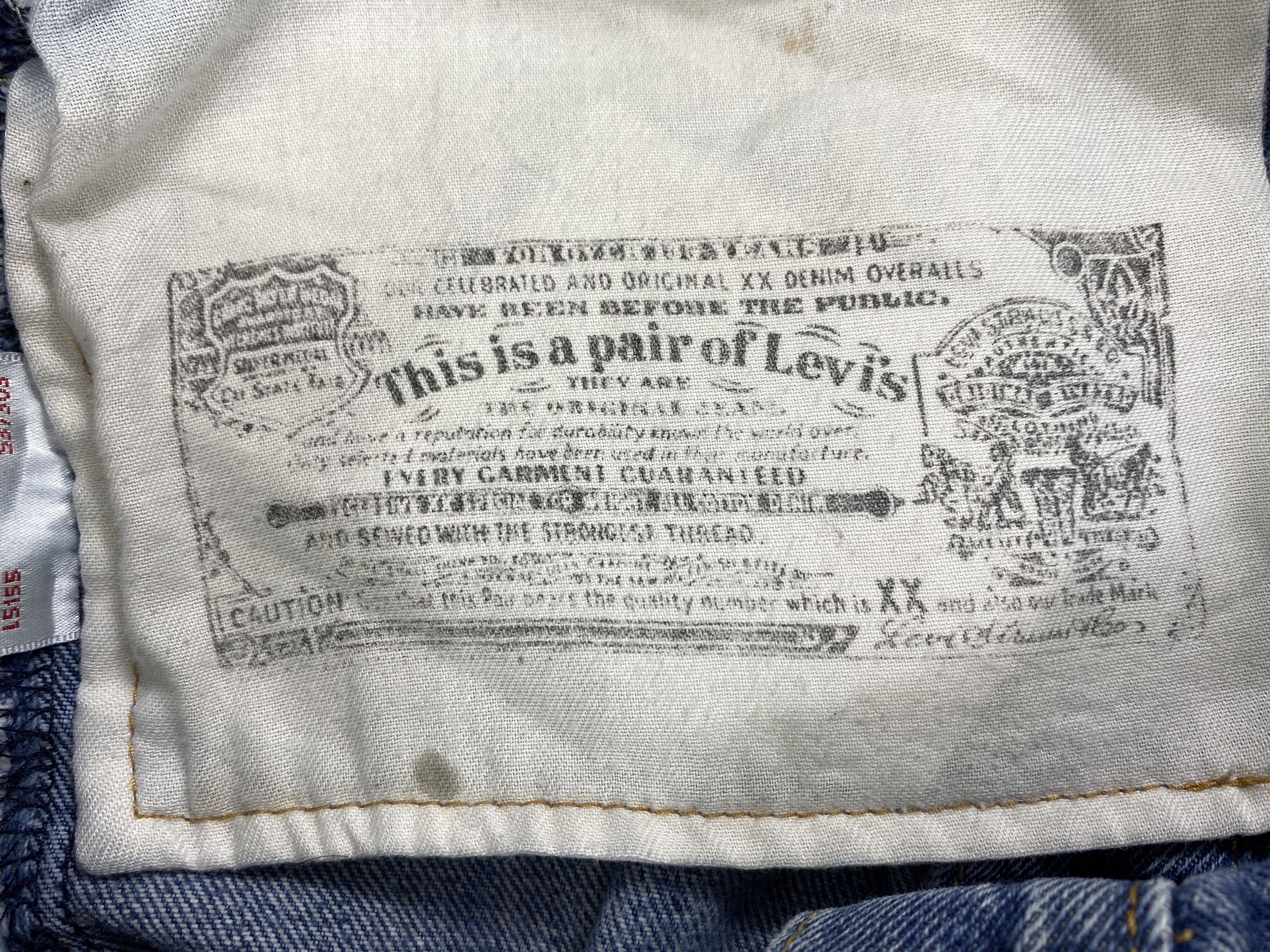 Levi's Distressed Blue Vintage Levi's 501 Jeans 32x31 Denim -JN1605 Size US 32 / EU 48 - 12 Thumbnail