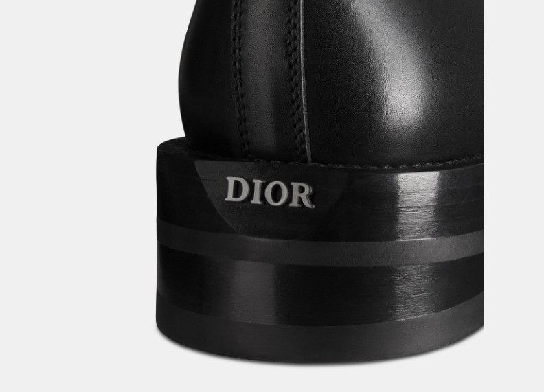 Dior o1w1db11224 Smooth Calfskin Carlo Boots in Black Size US 9 / EU 42 - 4 Thumbnail
