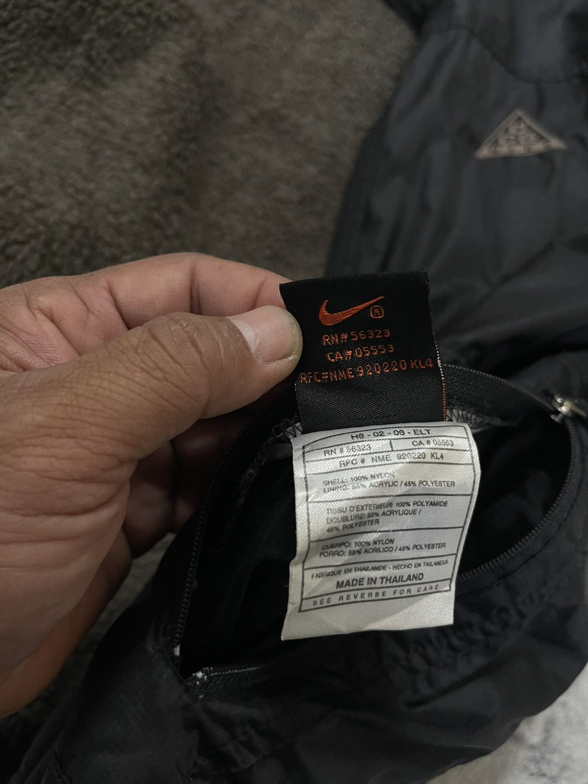 Nike ACG VINTAGE NIKE ACG SHERPA LINED JACKET Size US L / EU 52-54 / 3 - 12 Thumbnail