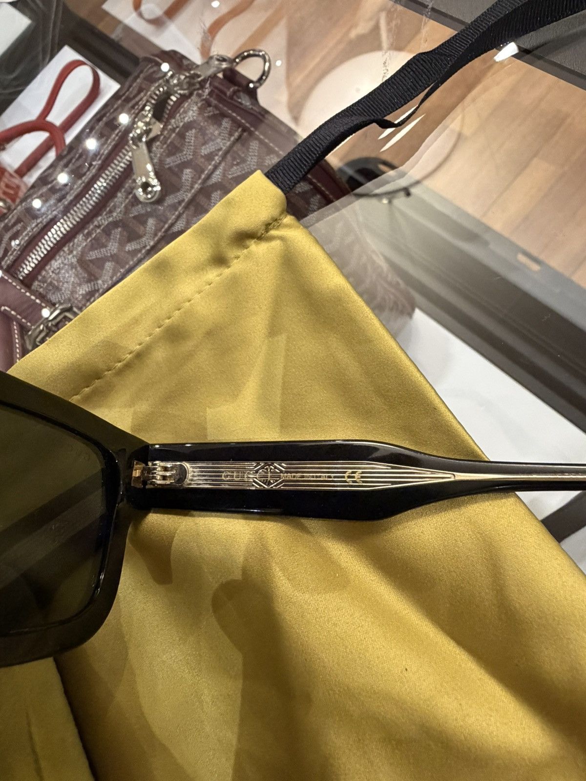 Gucci Gucci GG1262S Sunglasses - Black Size ONE SIZE - 7 Thumbnail