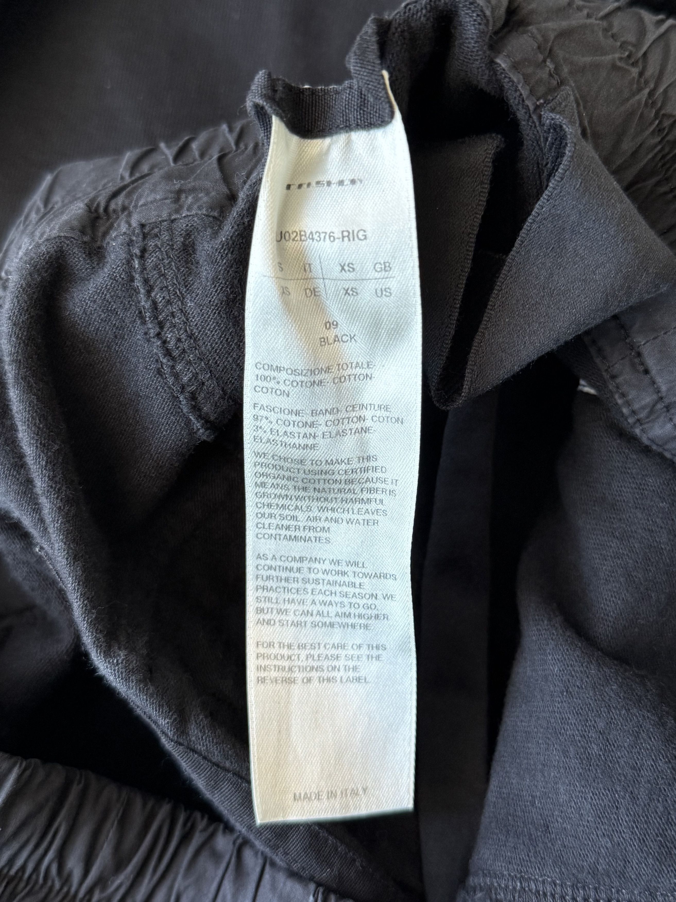 Rick Owens Rick Owens Black Creatch Cargo Pants Size US 28 / EU 44 - 4 Thumbnail