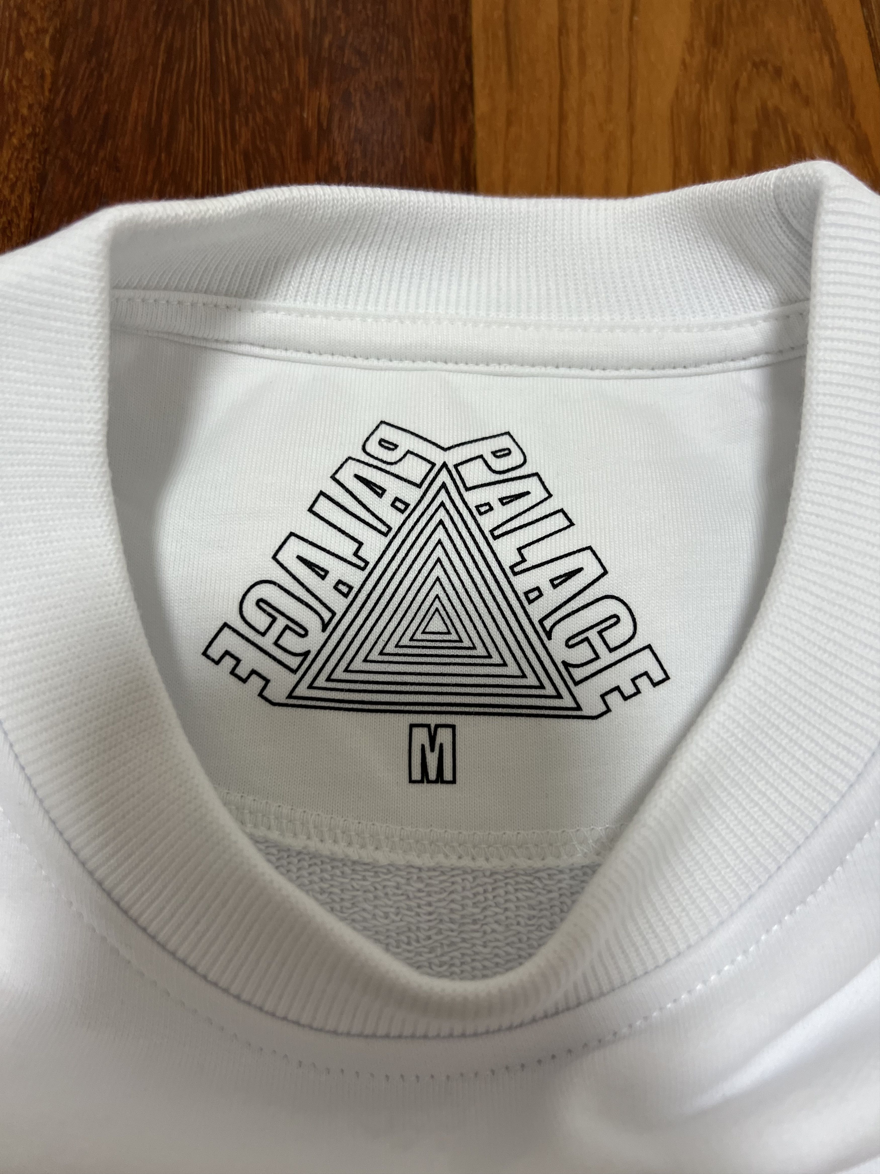 Palace 💚 2019 Palace Split P3 Crew White Medium NEW Size US M / EU 48-50 / 2 - 7 Thumbnail