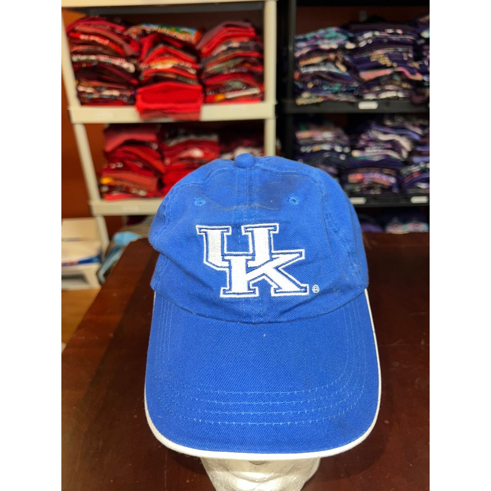 NCAA Kentucky Wildcats Hat University College Cap headwear Blue Size ONE SIZE - 2 Thumbnail