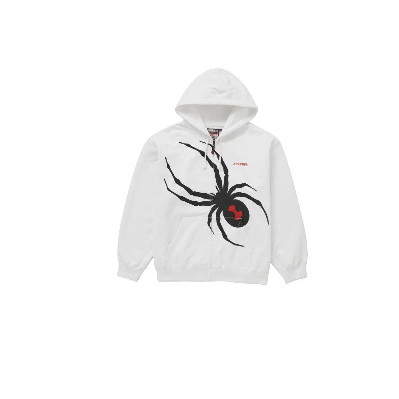 Spyder × Supreme Supreme Spyder Zip Up Hooded Sweatshirt White Size: XL Size US XL / EU 56 / 4 - 1 Thumbnail