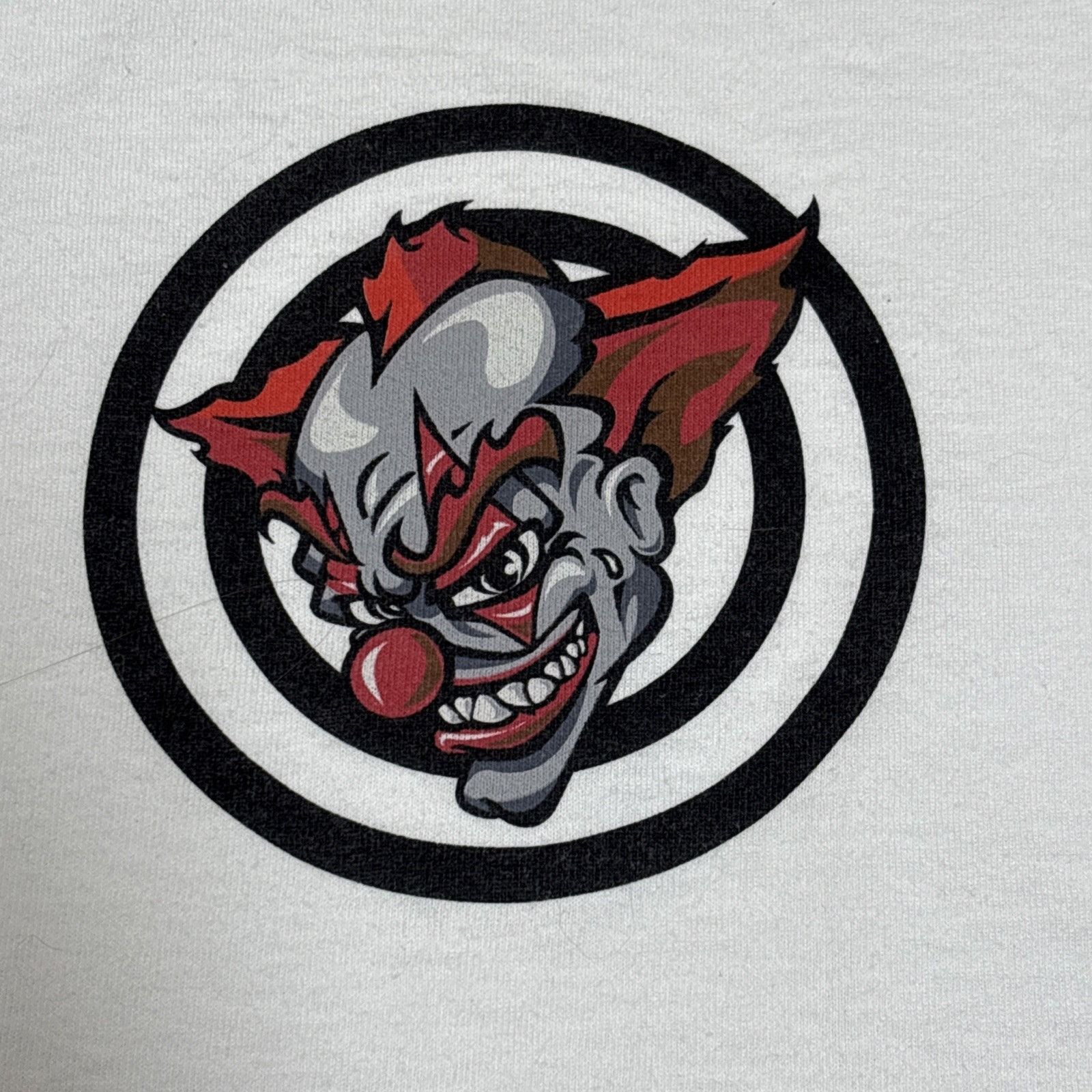Other Vintage Single Stitch Ringer Shirt Mens L Clown Target Steel Size US L / EU 52-54 / 3 - 7 Thumbnail