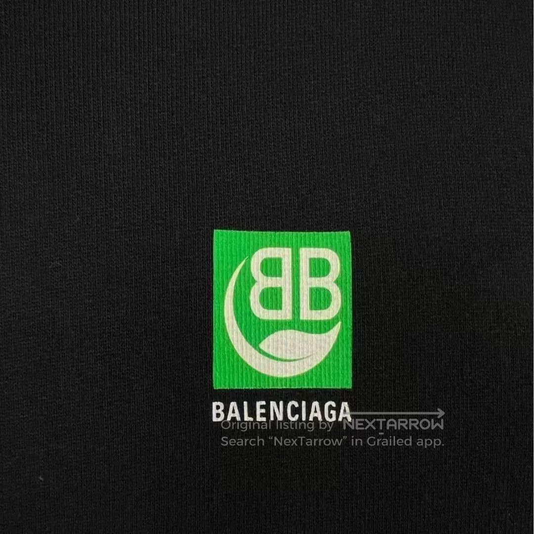 Balenciaga balenciaga black eco logo hoodie sweatshirt. Size US M / EU 48-50 / 2 - 5 Thumbnail
