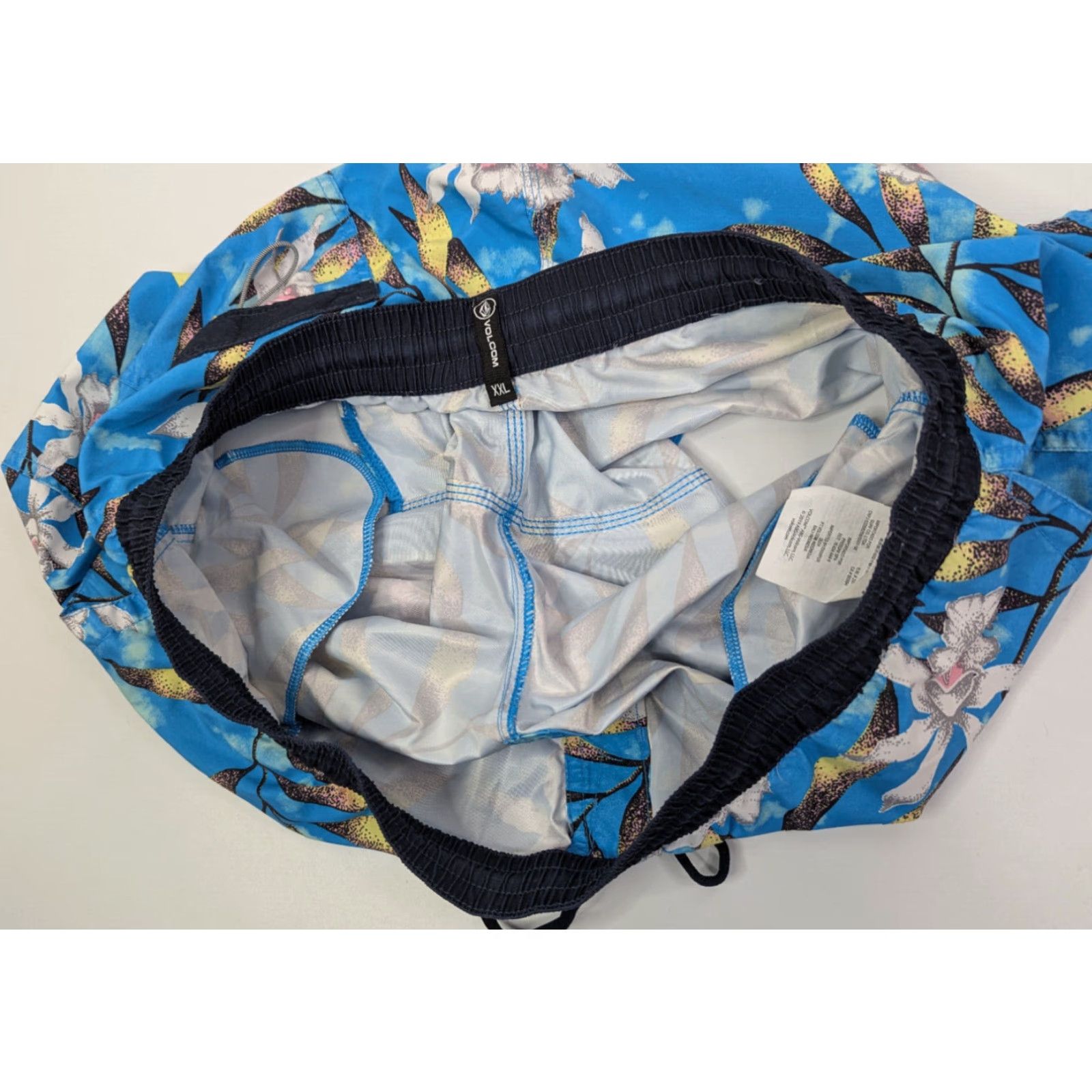 Volcom Volcom Men’s 2XL Beach Bunch Maliblue Printed Board Shorts Trunks Pool Swim Multi 100% Polyester Mens Beach Bunch Size US 39 - 6 Thumbnail
