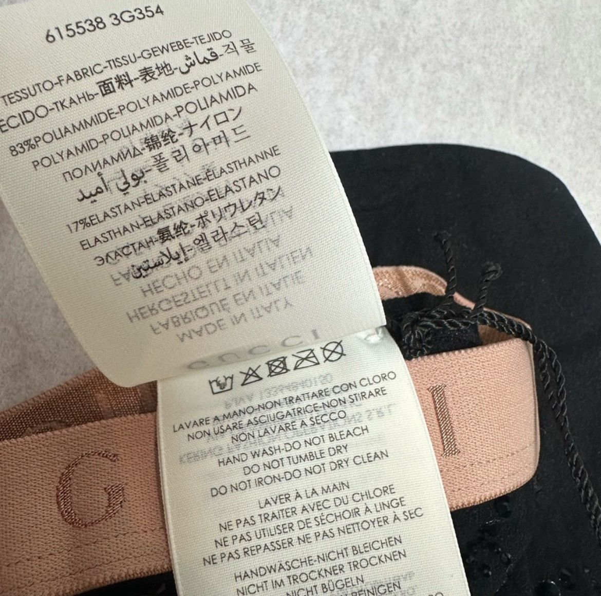 Gucci Gucci Bedazzled sheer socks Size ONE SIZE - 4 Thumbnail