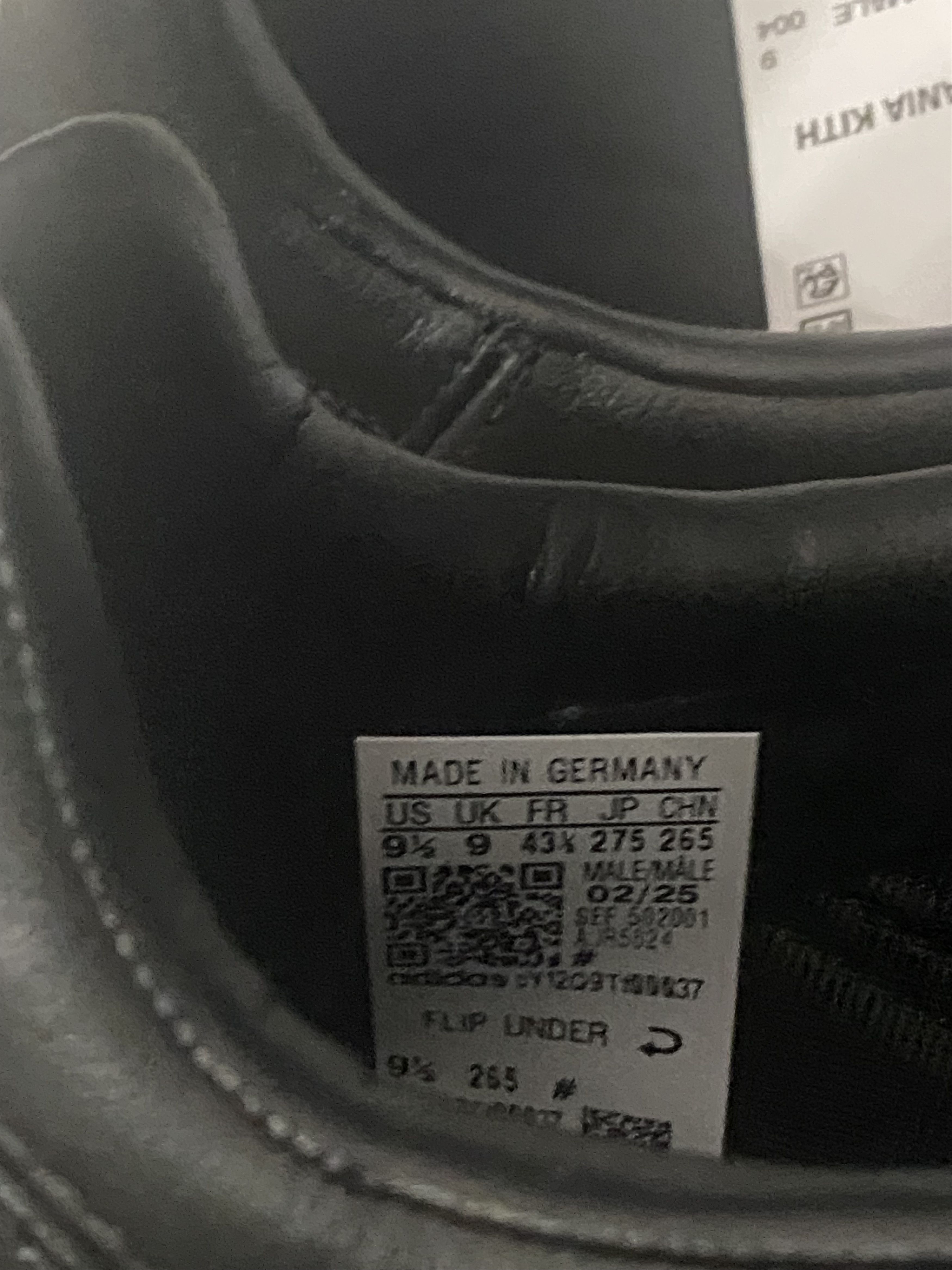 Adidas Predator Mania FG "Kith - Black" sneakers Size US 9.5 / EU 42-43 - 3 Thumbnail