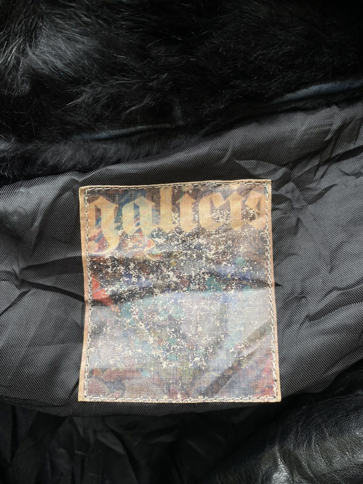 Japanese Brand 2000s Galicia / Galicie- Bono Fur Quilted Leather Jacket Size S / US 4 / IT 40 - 21 Thumbnail