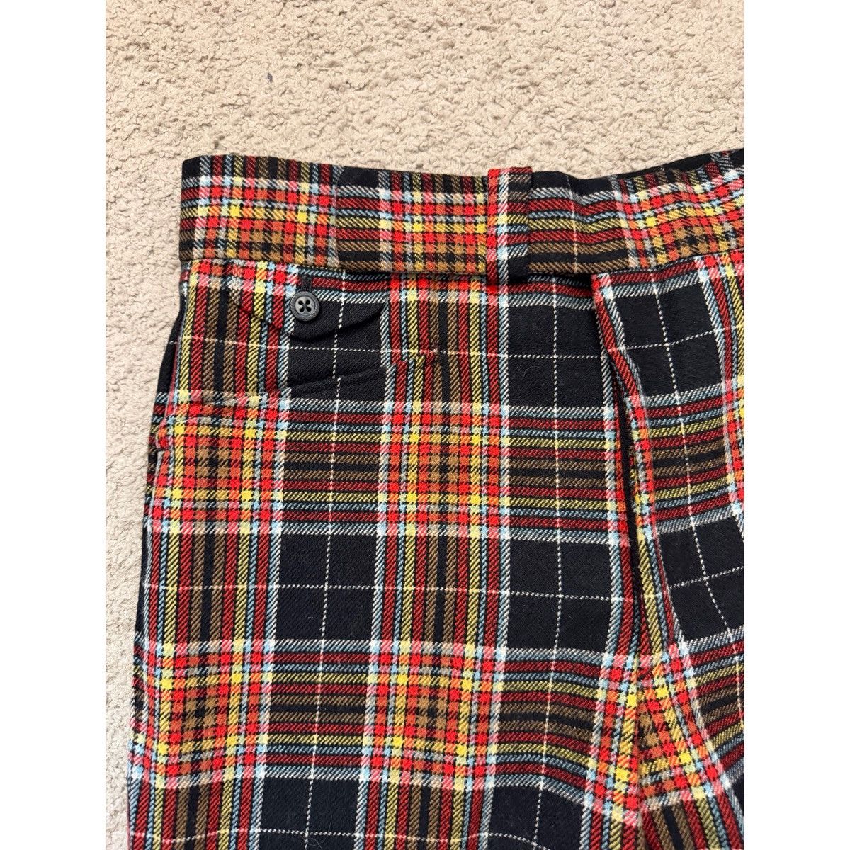 Vintage VINTAGE PLAID FLARE PANTS Size US 32 / EU 48 - 5 Thumbnail