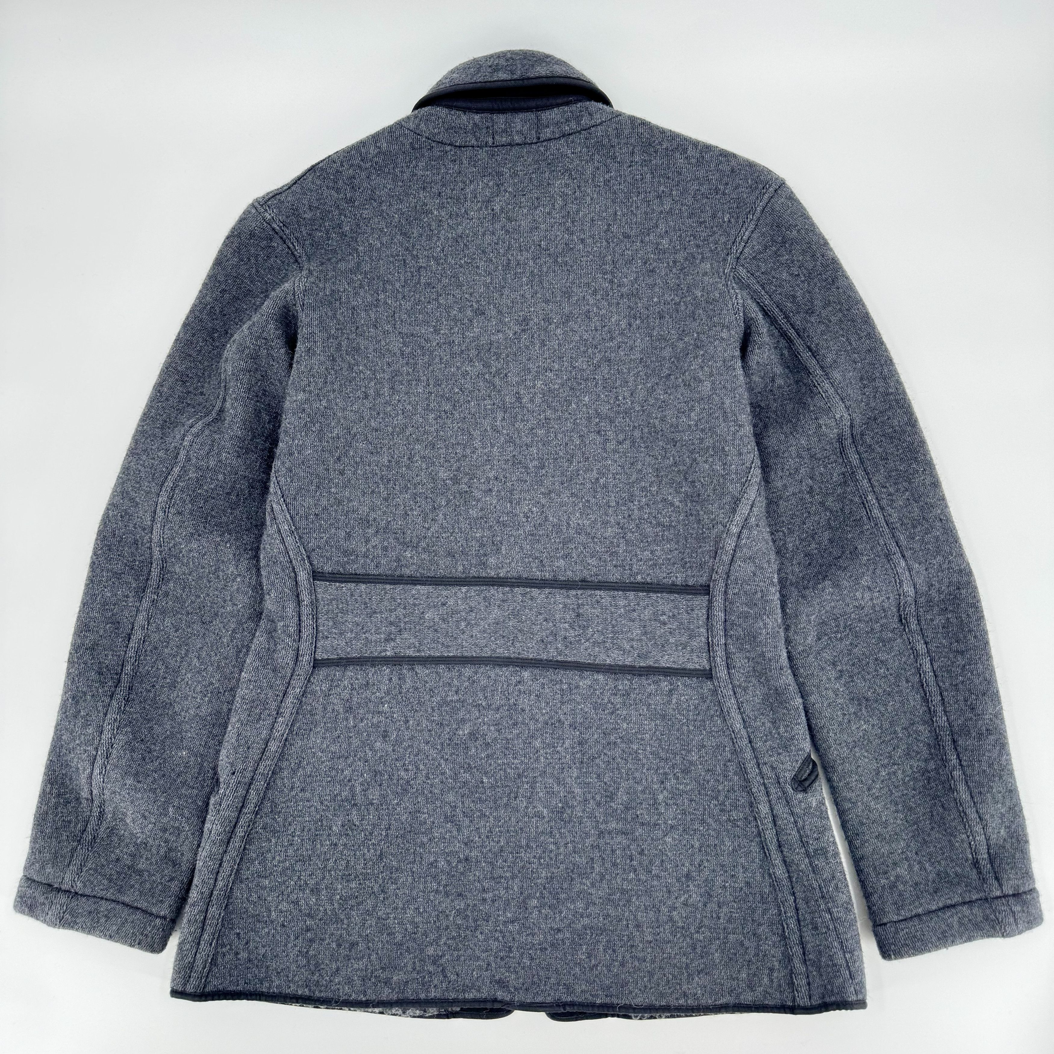 Heller's Cafe Heller's Cafe Warehouse Japan Long Wool Grey Coat Jacket 38 Size US S / EU 44-46 / 1 - 4 Thumbnail