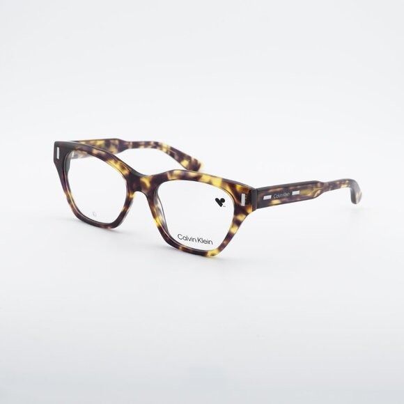 Calvin Klein Calvin Klein CK23518 528 Eyeglasses Violet Havana 52mm Size ONE SIZE - 8 Thumbnail
