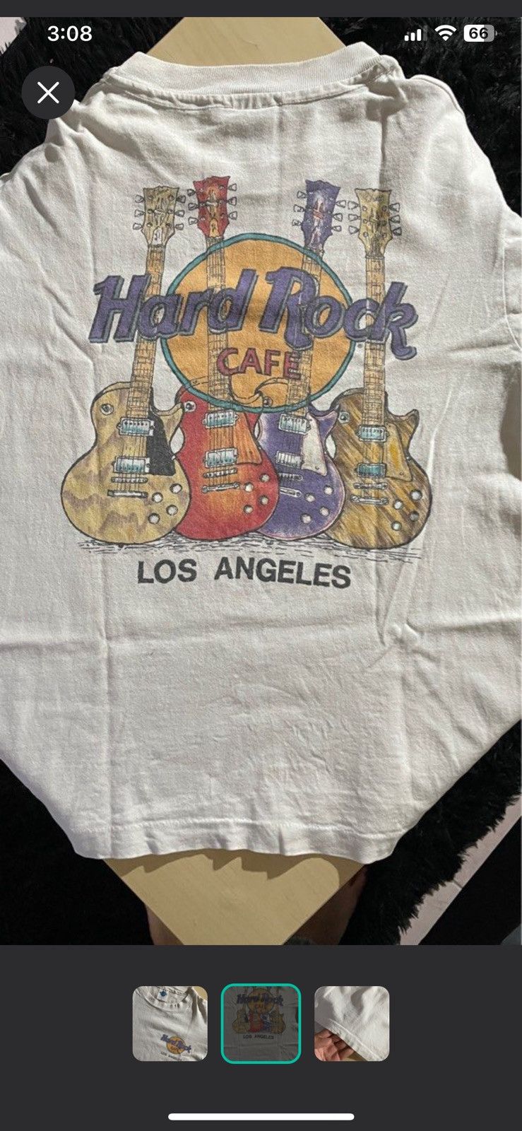 Hard Rock Cafe Hard Rock Cafe Los Angeles Size US S / EU 44-46 / 1 - 2 Thumbnail