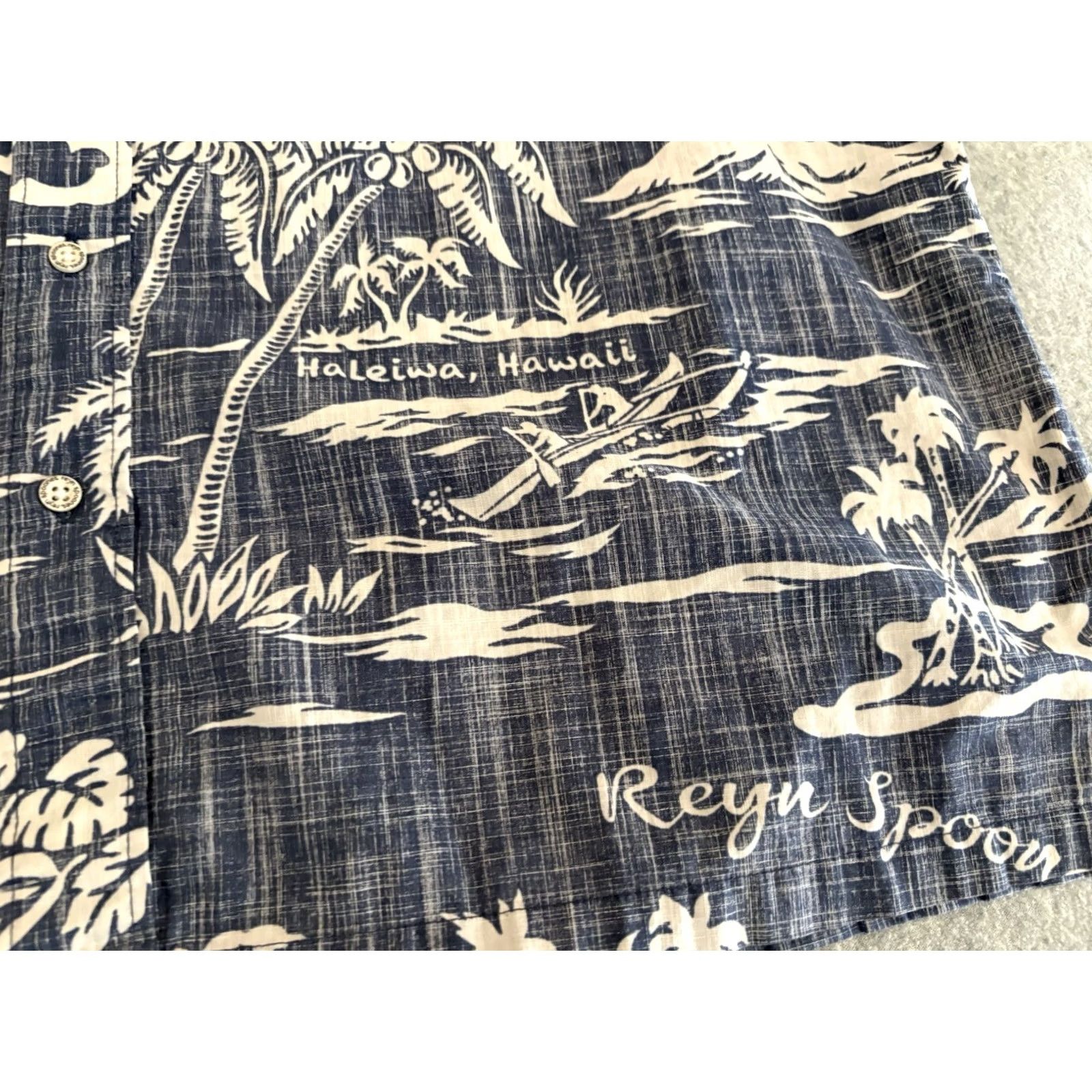 Reyn Spooner Reyn Spooner Blue Floral Hawaiian Shirt Miyazaki Haleiwa Newport Beach Mens XL Size US XL / EU 56 / 4 - 5 Thumbnail