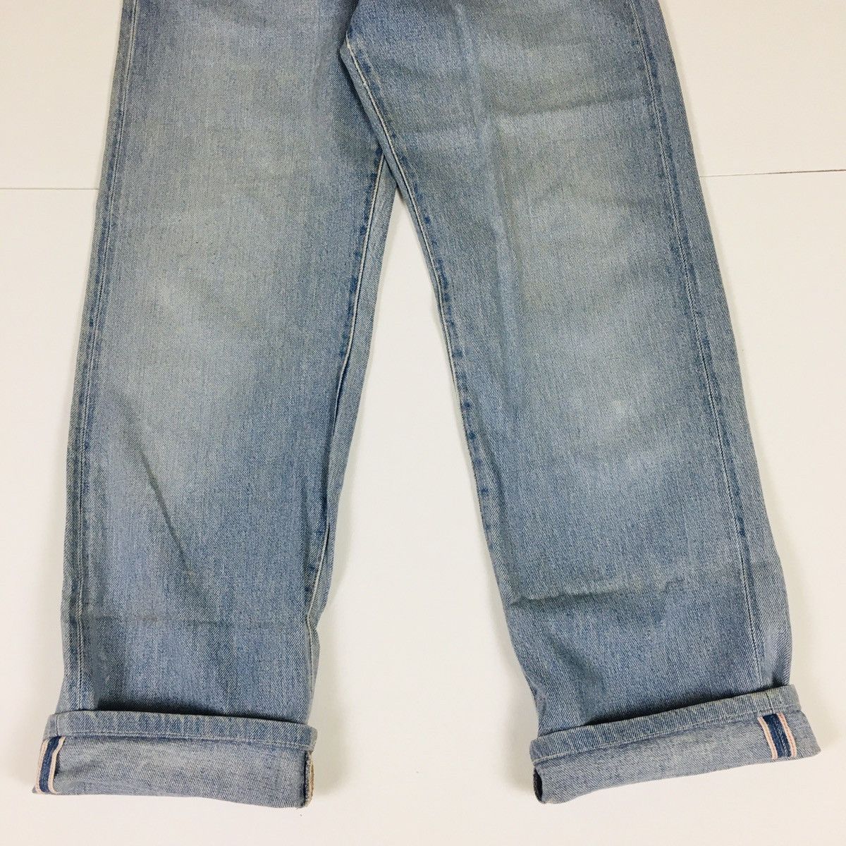 Japanese Brand Vintage System Japanese Straight Cut Selvedge Denim Size US 28 / EU 44 - 2 Thumbnail