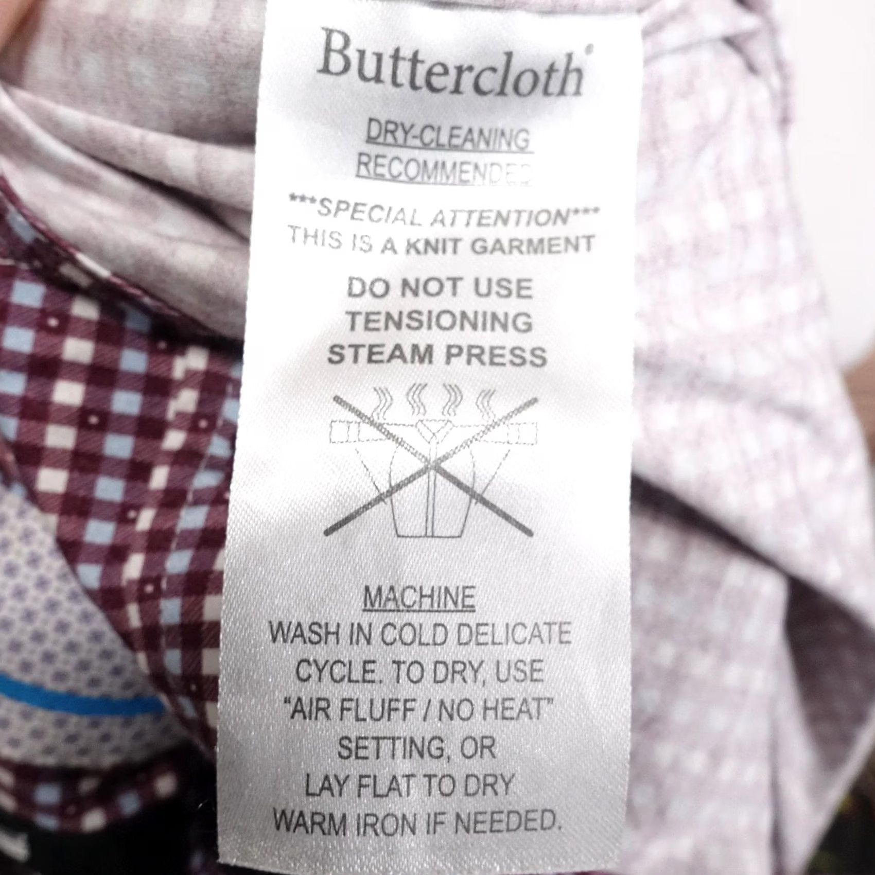 Vintage Buttercloth Shirt Mens L Red Check Long Sleeve Button-Up Regular Fit Cotton Size US L / EU 52-54 / 3 - 7 Thumbnail