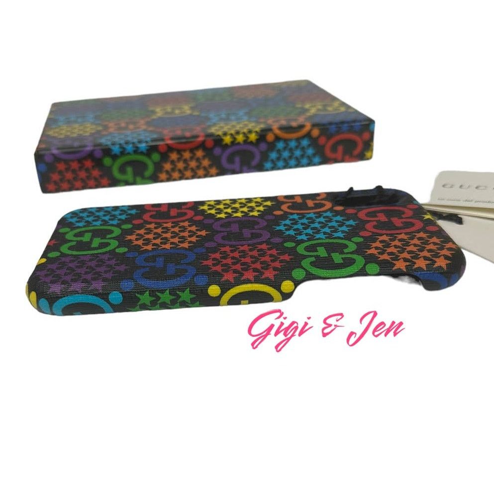 Gucci Authentic Gucci GG Psychedelic 603758 PVC XS / X Phone Case Size ONE SIZE - 4 Thumbnail