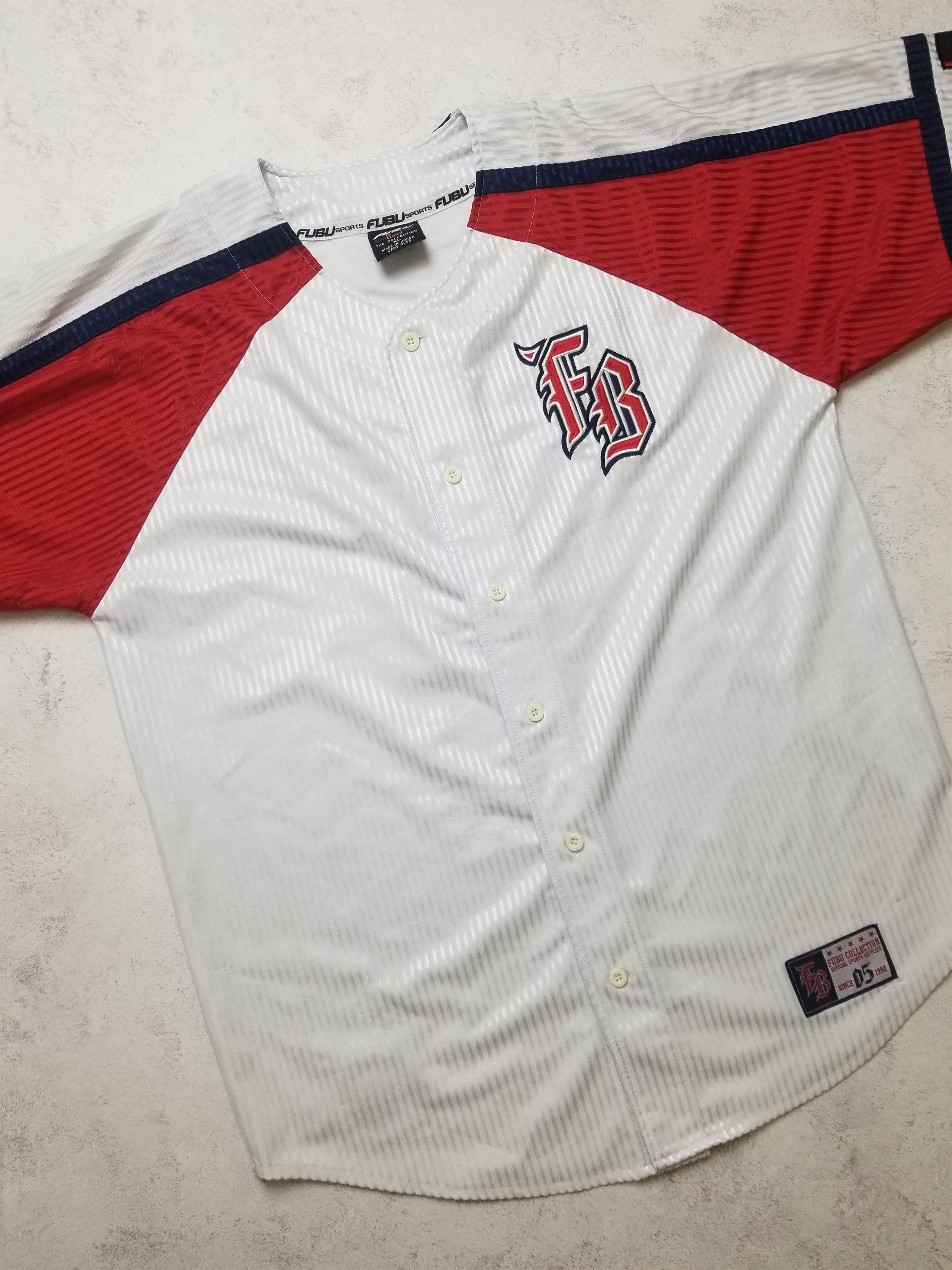 Fubu FUBU 05 Baseball Jersey Size US XL / EU 56 / 4 - 19 Thumbnail