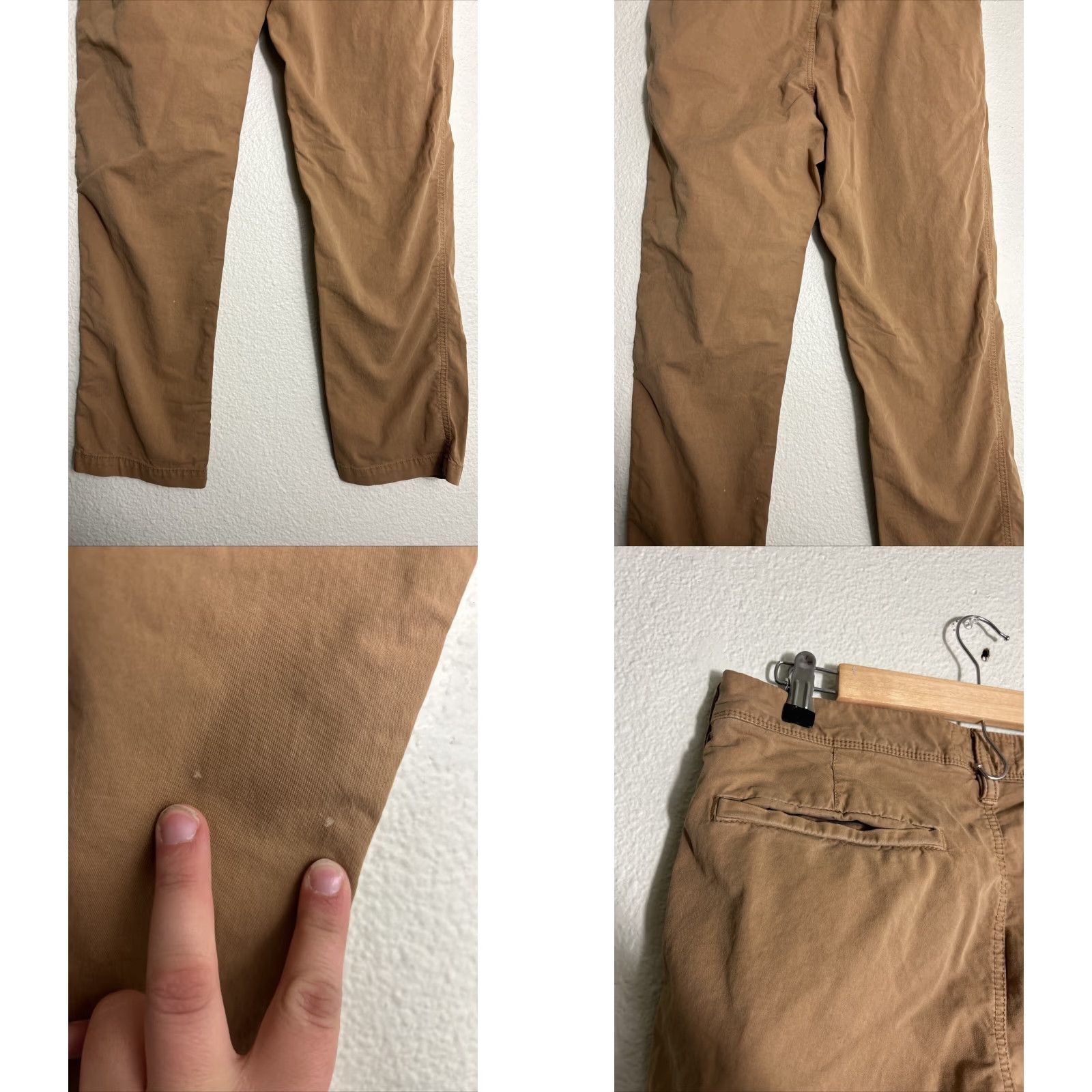 American Eagle Outfitters VINTAGE American Eagle Duck Brown Next Level Flex Pants 33x31 Mens Size US 33 - 8 Thumbnail