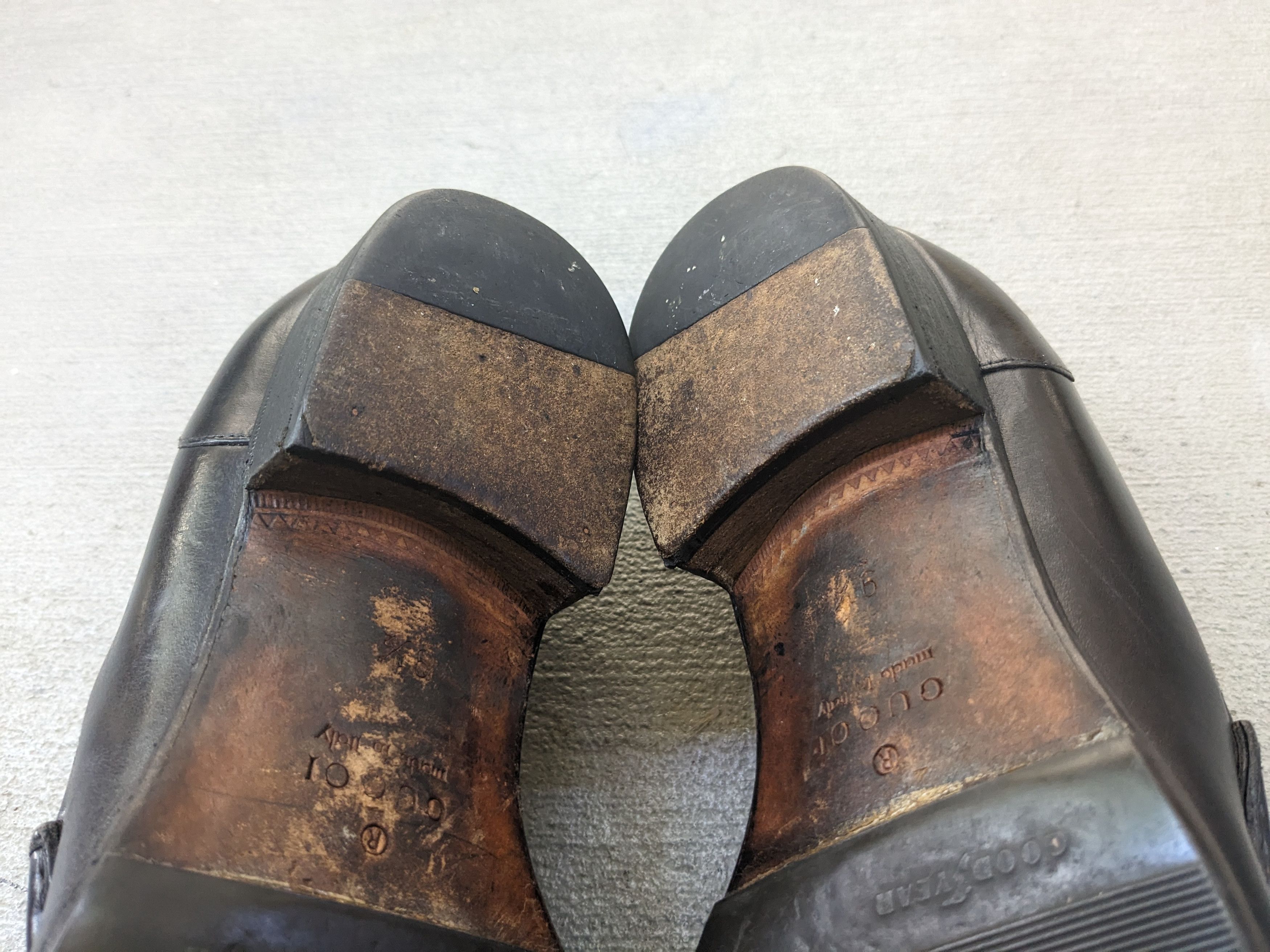 Gucci × Vintage Gucci Horsebit Loafers Black 10 Slip Ons Buckle Size US 10 / EU 43 - 19 Thumbnail