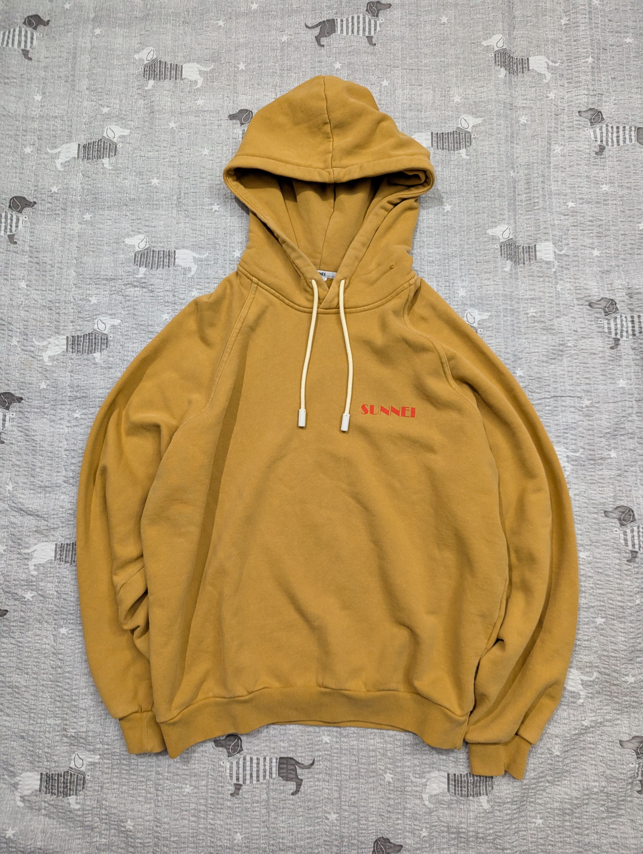 Sunnei Sunnei Logo Print Drawstring Hoodie Size US L / EU 52-54 / 3 - 2 Thumbnail