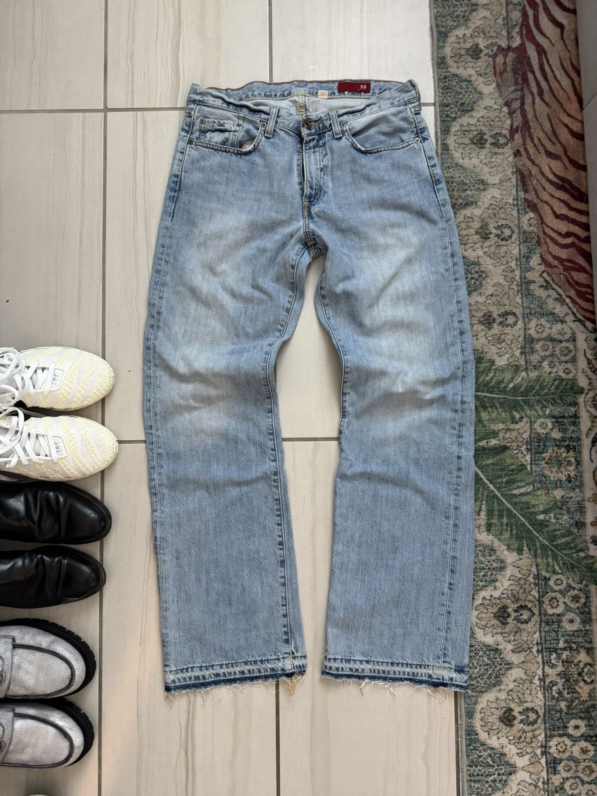 X2 X2 Vintage Straight Leg Denim Size US 36 / EU 52 - 1 Thumbnail