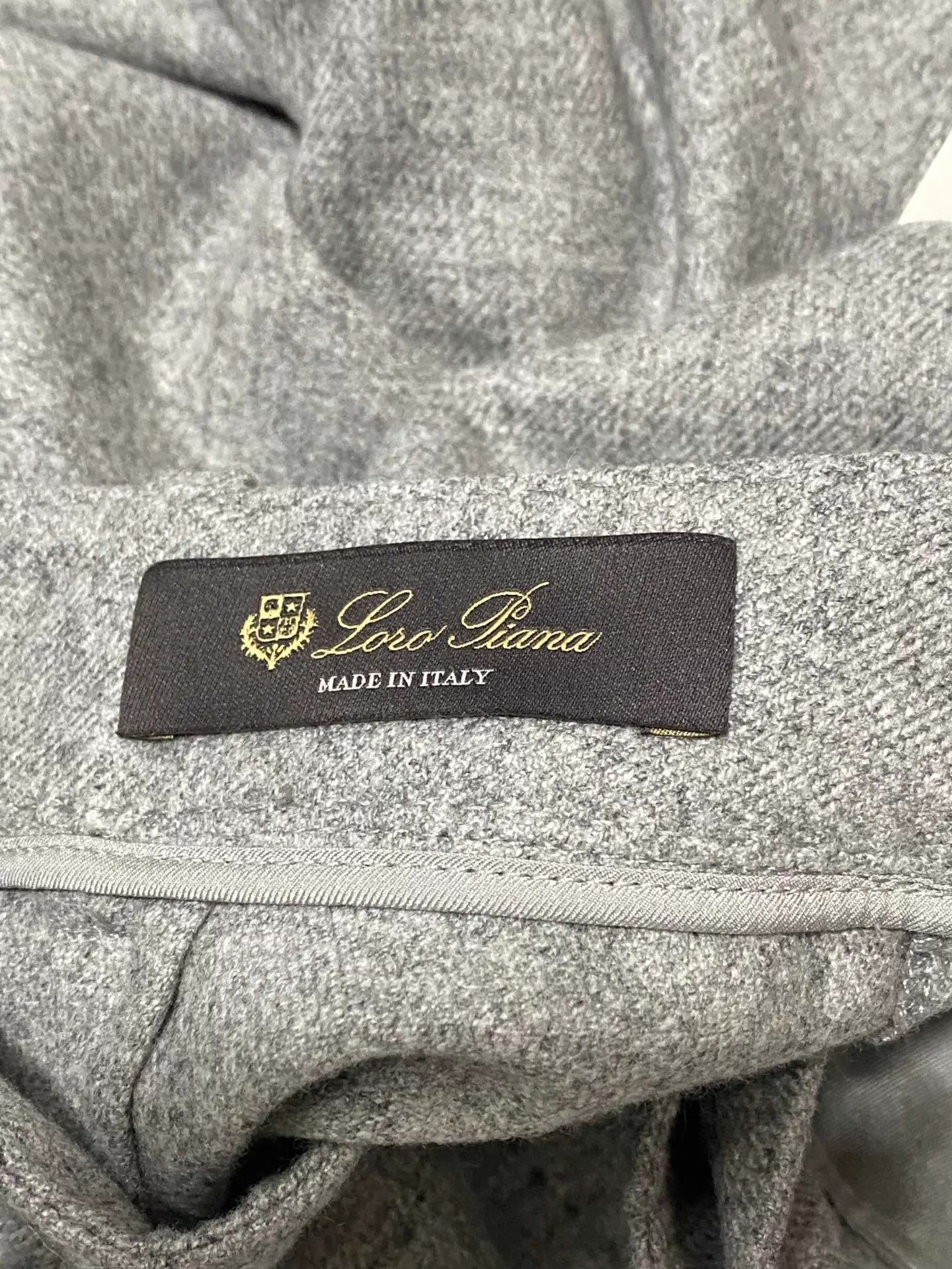 Loro Piana LP Grey Cashmere Trousers Size 36 99 New Size 25" / US 0 / IT 36 - 5 Thumbnail