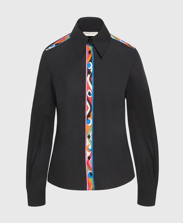 Emilio Pucci Silk blouse Size XXS / US 00 / IT 34 - 1 Thumbnail