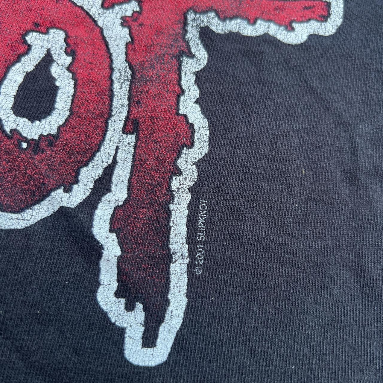 Vintage Vintage Y2k Slipknot Long Sleeve Band Tee Size US XL / EU 56 / 4 - 7 Thumbnail