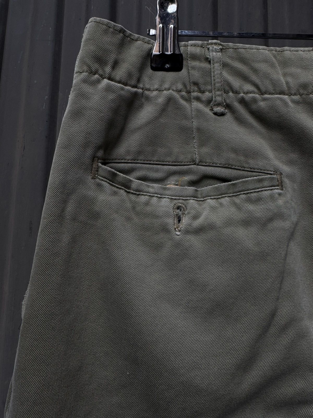 Vintage Vintage 32 American Chinos — Faded Khaki Green Size US 32 / EU 48 - 4 Thumbnail