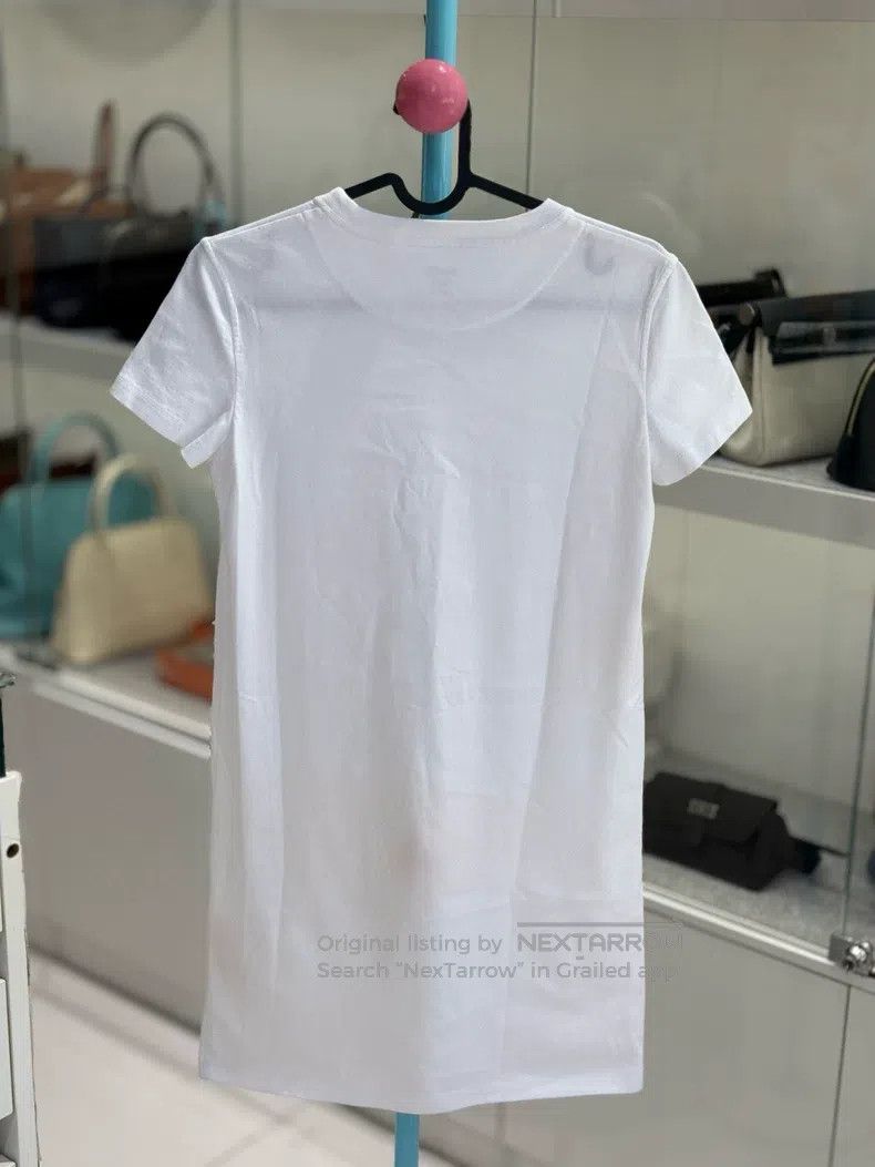 Hermes Hermes Classic straight-cut T-shirt dress Size XXS / US 00 / IT 34 - 2 Thumbnail