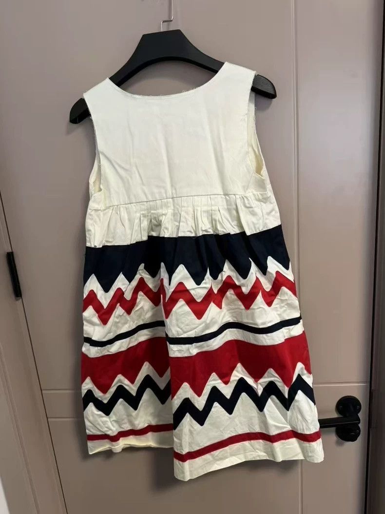 Prada Miu Miu Dress with Zigzag Pattern-2506 Size S / US 4 / IT 40 - 2 Thumbnail